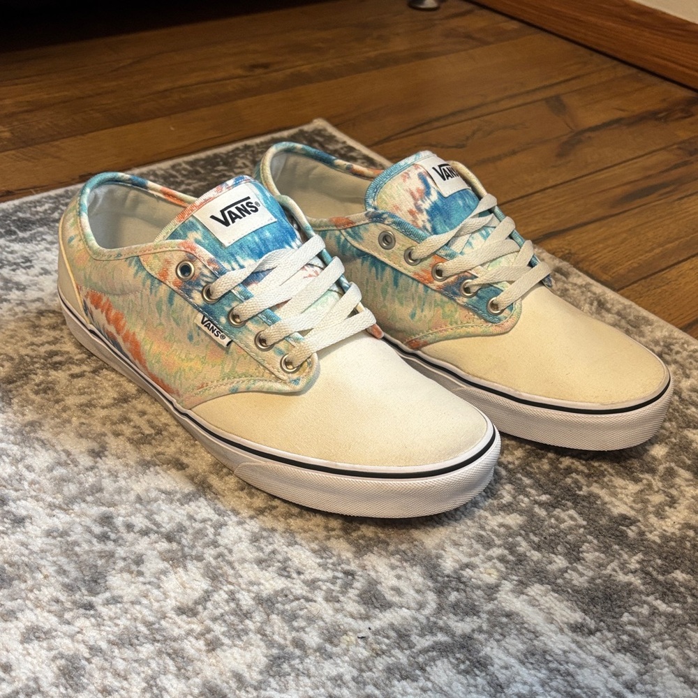 Vans Sneakers - Cream and Multicolor